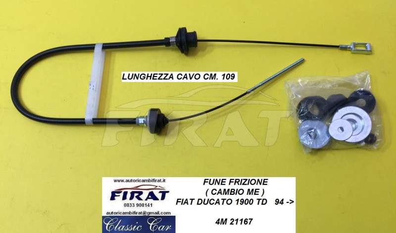 FUNE FRIZIONE FIAT DUCATO 1900 TD (21167)